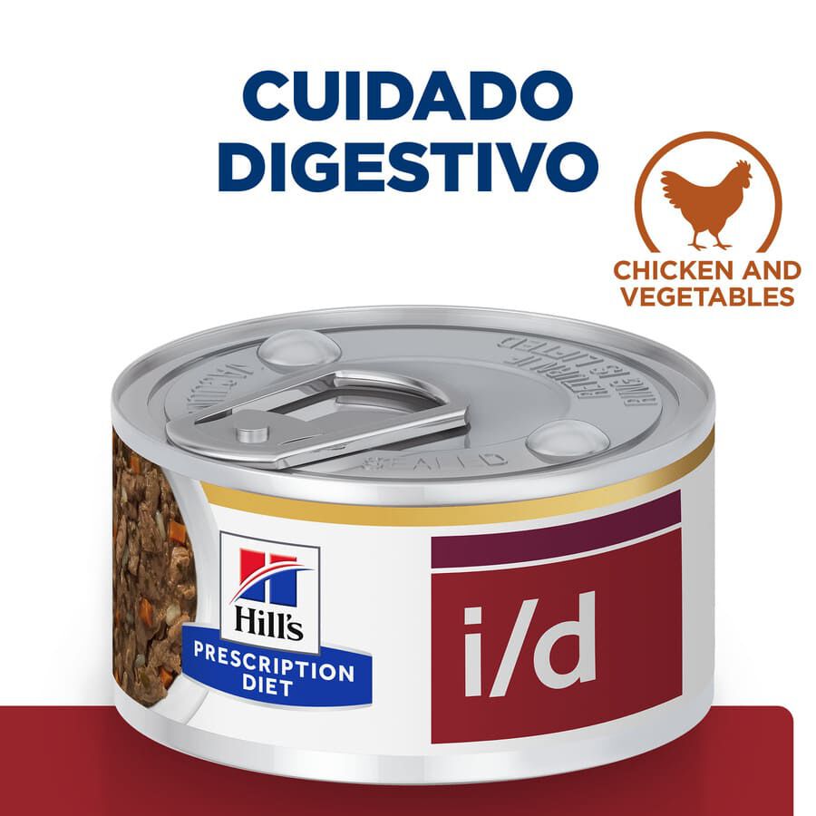 354 g Hill's Prescription Diet Digestive Care i/d Perros Lata Estofado Pollo y Verduras, , large indicador imagen numero 2